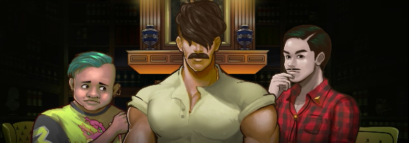 Screenshot (from left to right) of Lucky, Vince, and Earl.
